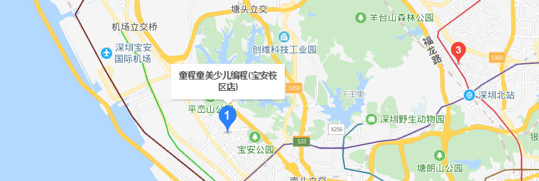 深圳宝安区童程童美校区地址