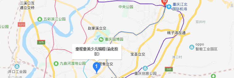 重庆渝北区童程童美校区地址